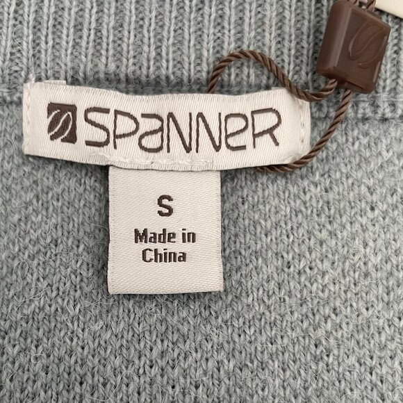 Spanner Knit Acrylic Blend Pencil Skirt Atlantis Iceberg Blue/Grey Sz S NWT - Picture 11 of 16